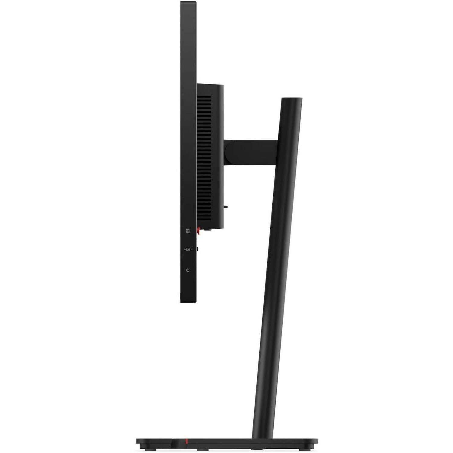 Lenovo ThinkVision T24-40 24" Class Full HD LED Monitor - 16:9 - Raven Black