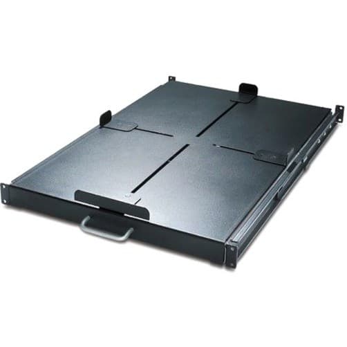 APC by Schneider Electric �AR8128BLK 1U Rack-mountable Rack Shelf - 482.60 mm Rack Width - Black