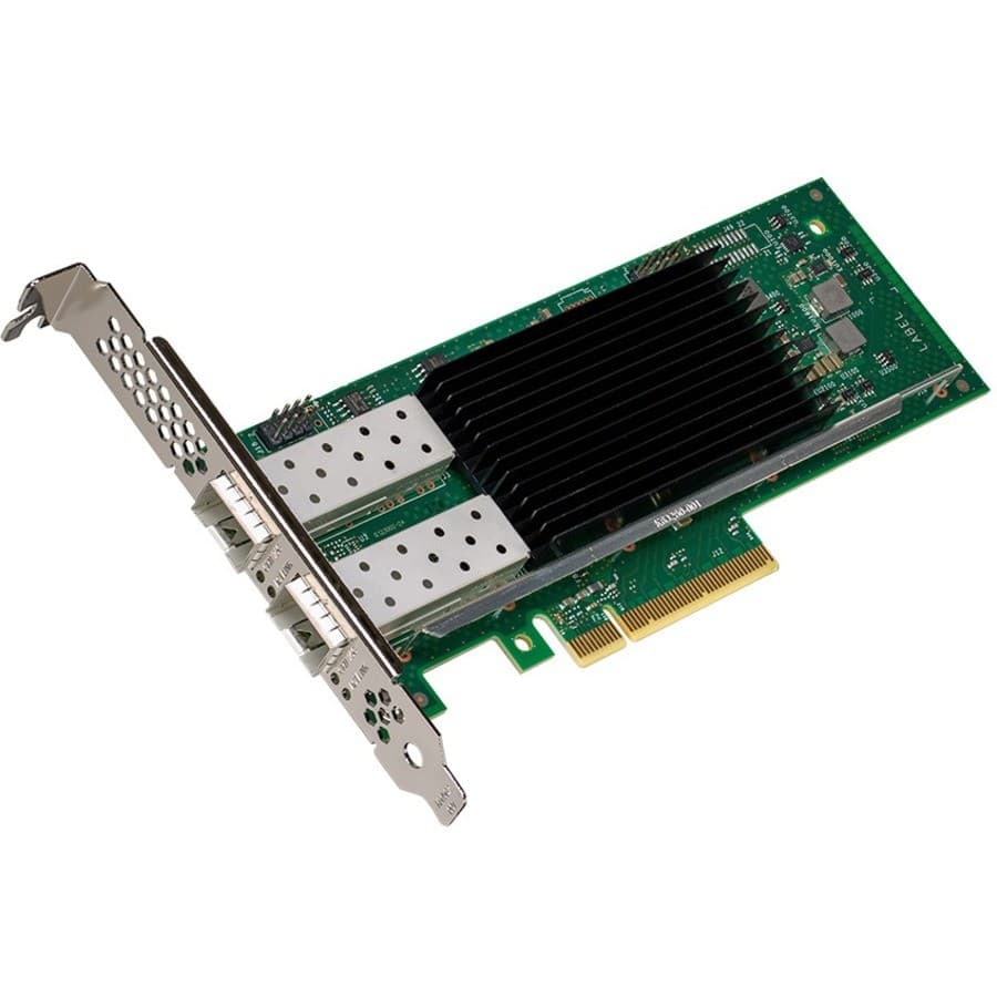 Intel 800 E810-XXVDA2 25Gigabit Ethernet Card for Server - 25GBase-CR, 25GBase-SR, 25GBase-LR - SFP28 - Plug-in Card