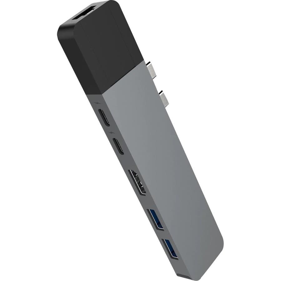HyperDrive NET GN28N-GRAY USB Type C Docking Station for Notebook, Desktop PC - Space Gray