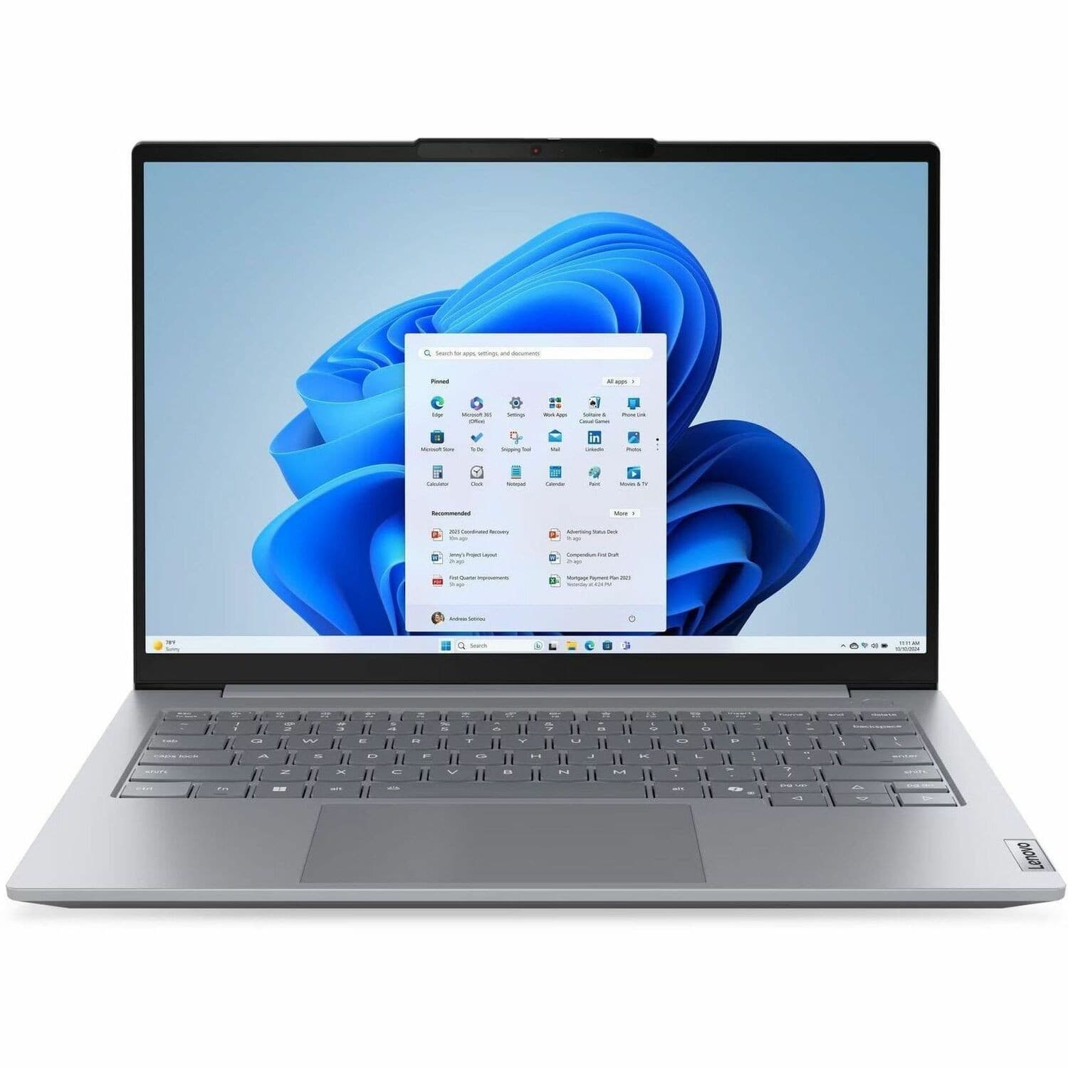 Lenovo ThinkBook 14 G9 IRL 21UY001UAU 14" Notebook - WUXGA - Intel Core 5 210H - 16 GB - 512 GB SSD - English Keyboard - Arctic Gray