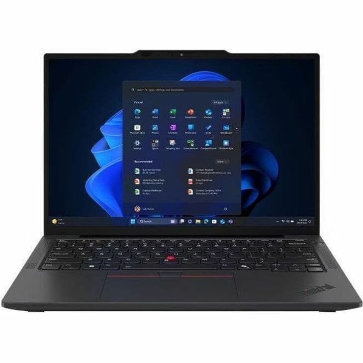 Lenovo ThinkPad X13 Gen 6 21RK000DAU 13.3" Touchscreen Notebook - WUXGA - Intel Core Ultra 7 255U - 32 GB - 512 GB SSD - English (US) Keyboard - Black