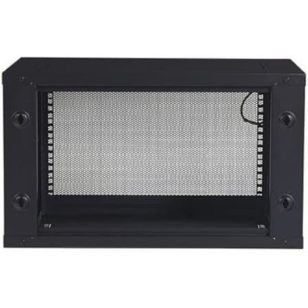 APC by Schneider Electric NetShelter WX AR106 6U Wall Mountable Rack Cabinet for Server, LAN Switch - 482.60 mm Rack Width x 329 mm Rack Depth - Black