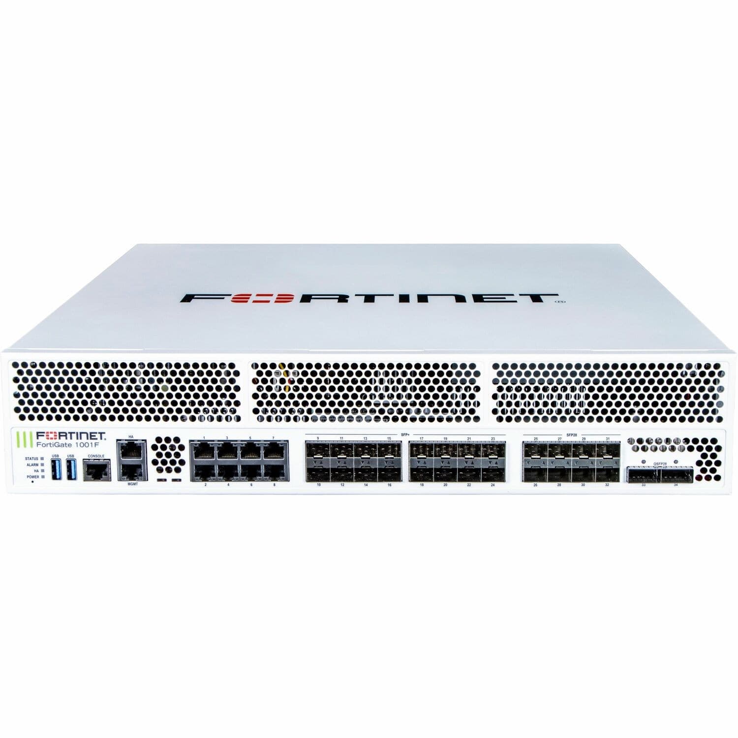 Fortinet FortiGate FG-1001F Network Security/Firewall Appliance - 1 Year FortiCare Premium and FortiGuard Unified Threat Protection (UTP)