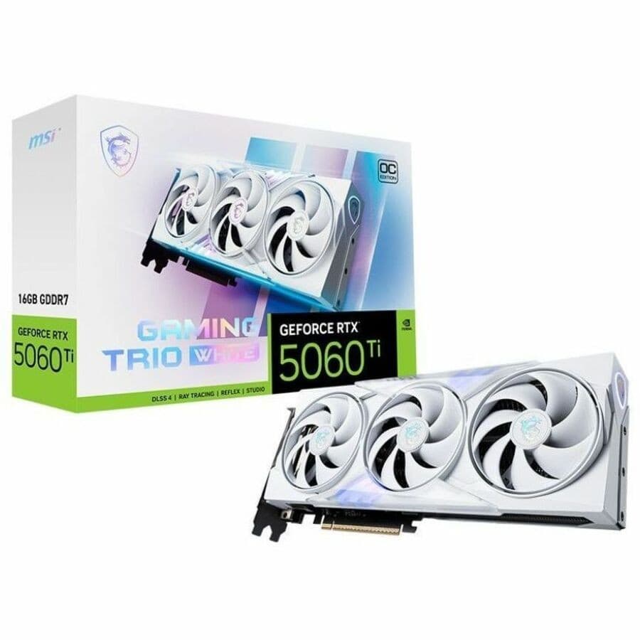 MSI NVIDIA GeForce RTX 5060 Ti Graphic Card - 16 GB GDDR7