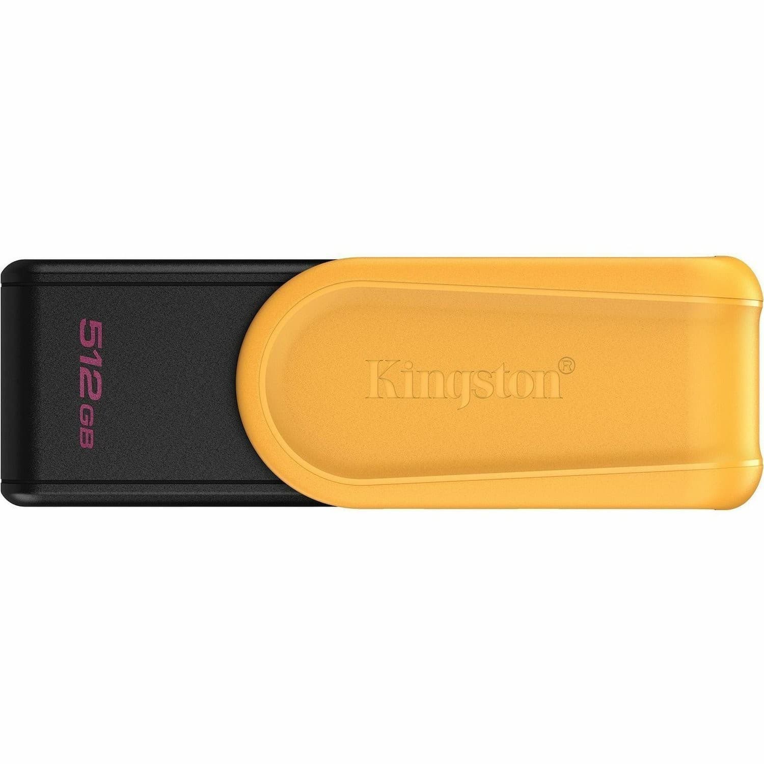 Kingston DataTraveler Exodia S 512 GB USB 3.2 (Gen 1) Flash Drive - Black, Yellow