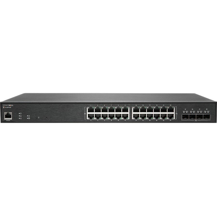 SonicWall SWS14-24FPOE 28 Ports Manageable Ethernet Switch - TAA Compliant