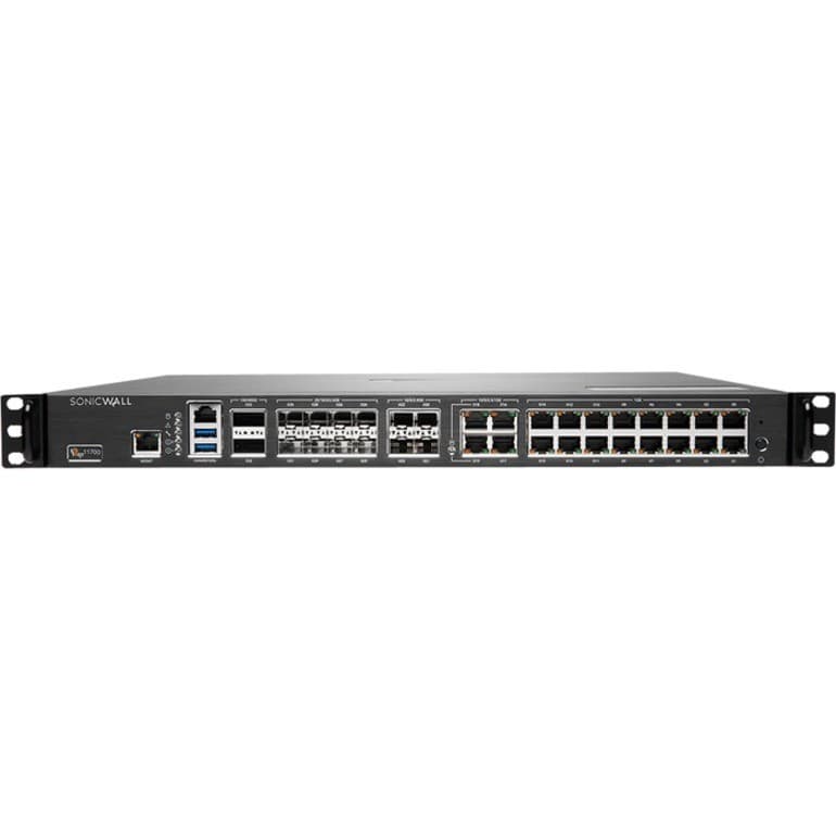 SonicWall NSsp 11700 Network Security/Firewall Appliance - 1 Year TotalSecure Advanced Protection Service Suite - TAA Compliant