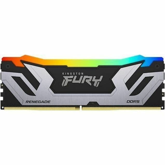 Kingston FURY Renegade RAM Module - 24 GB - RGB - DDR5-8800/PC-70400 DDR5 SDRAM - 8800 MHz Single-rank Memory - CL42 - 1.40 V