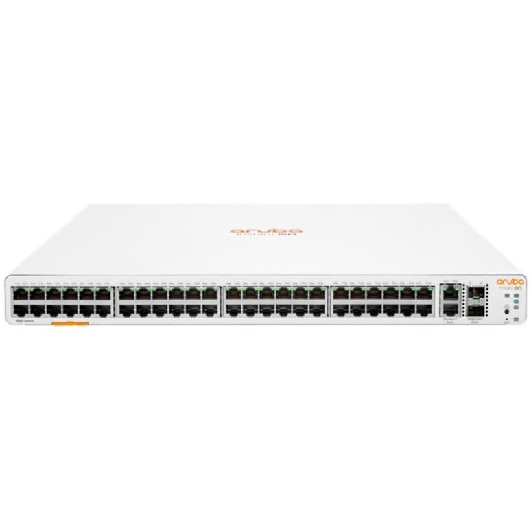 Aruba Instant On 1960 50 Ports Manageable Ethernet Switch - Gigabit Ethernet, 10 Gigabit Ethernet - 10/100/1000Base-T, 10GBase-T, 10GBase-X