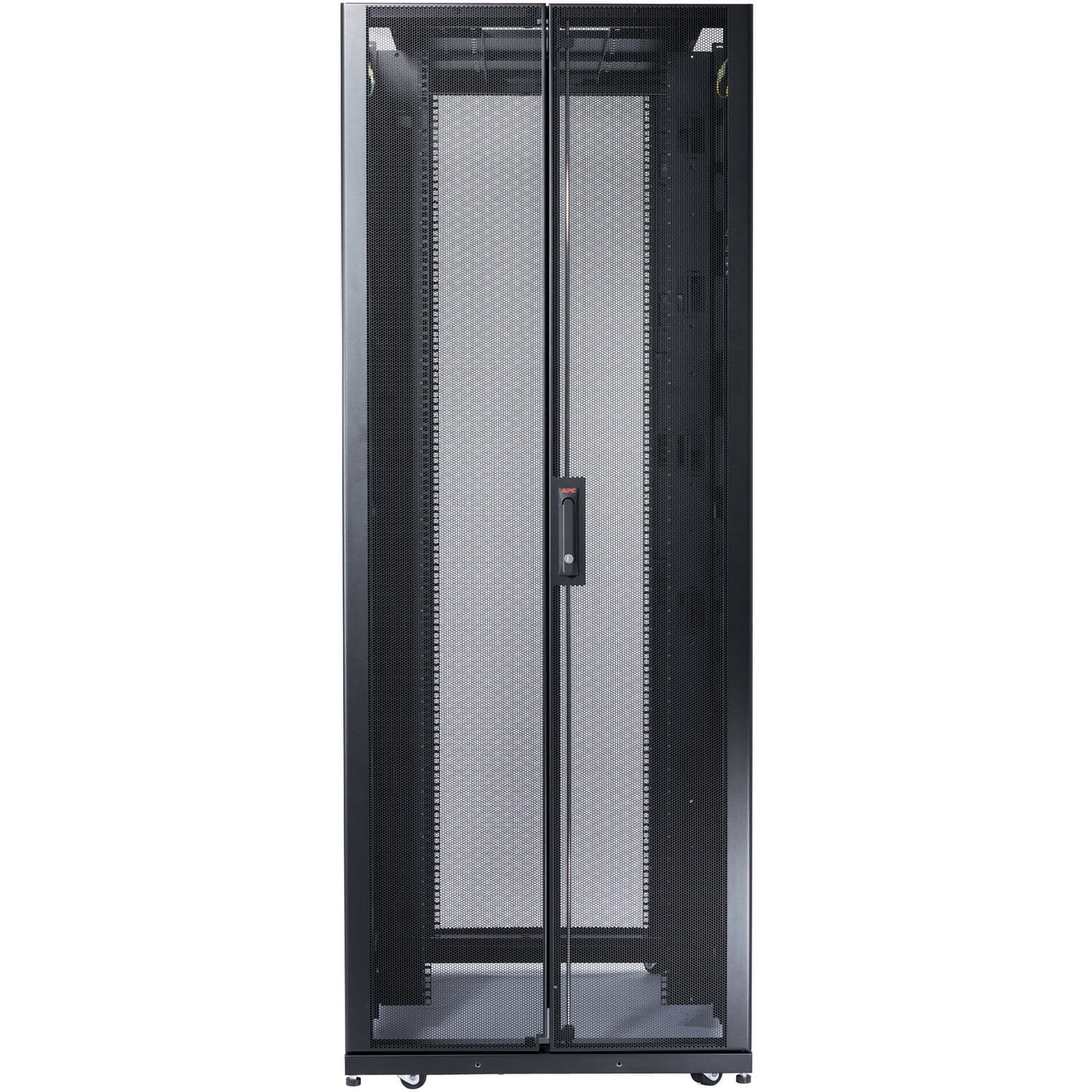 APC by Schneider Electric NetShelter SX 48U Floor Standing Rack Cabinet for Blade Server - 482.60 mm Rack Width - Black - TAA Compliant