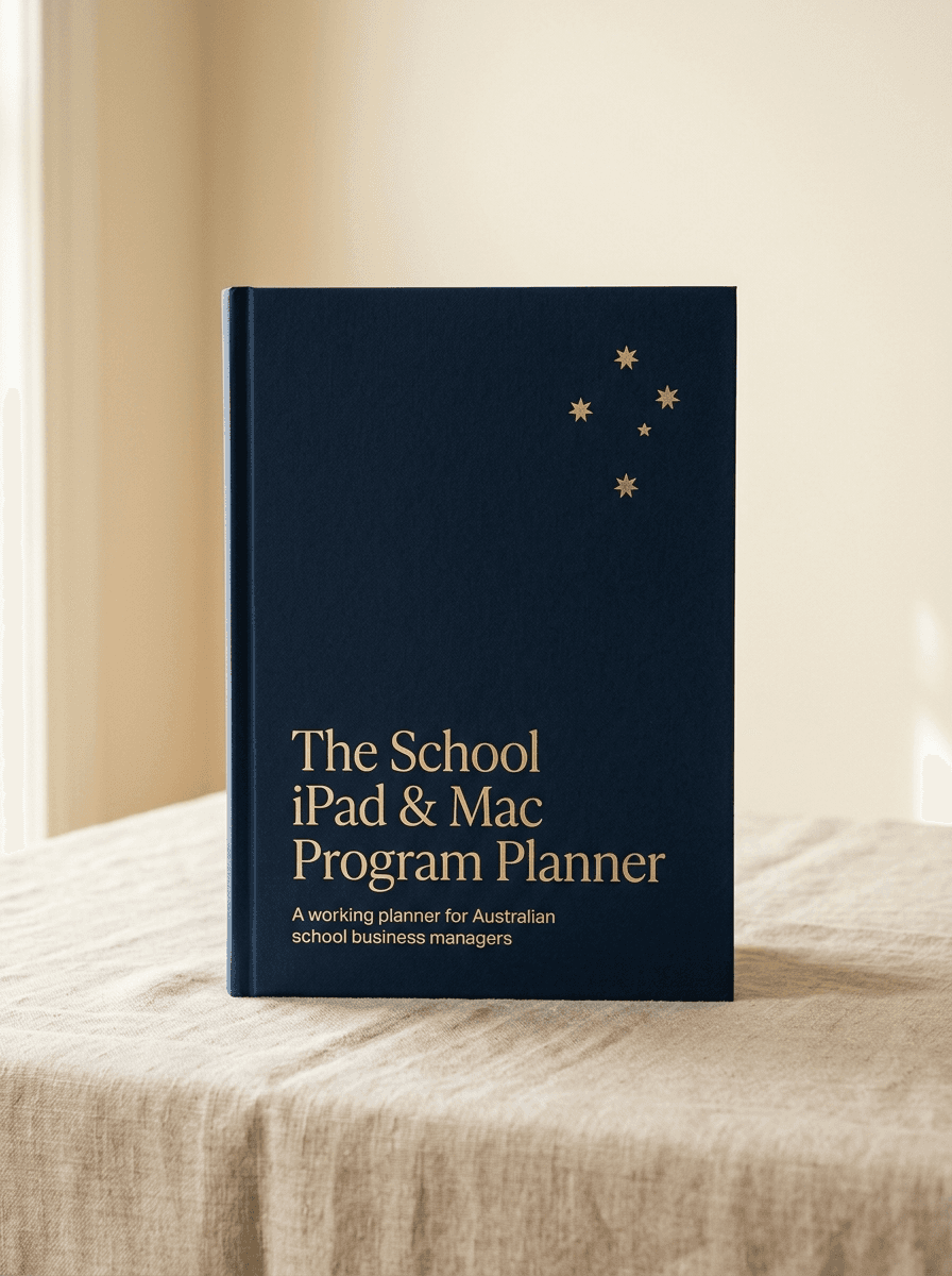 Cover of The School iPad and Mac Program Planner