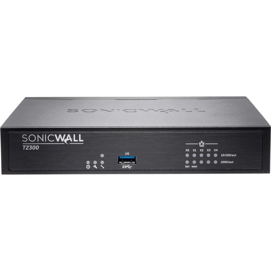 SonicWall TZ300P Network Security/Firewall Appliance Support/Service - TAA Compliant