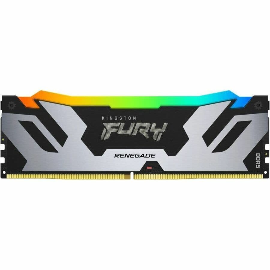Kingston FURY Renegade RAM Module for Motherboard, Computer - 96 GB (2 x 48GB) - RGB - DDR5-6000/PC5-48000 DDR5 SDRAM - 6000 MHz Dual-rank Memory - CL32 - 1.35 V