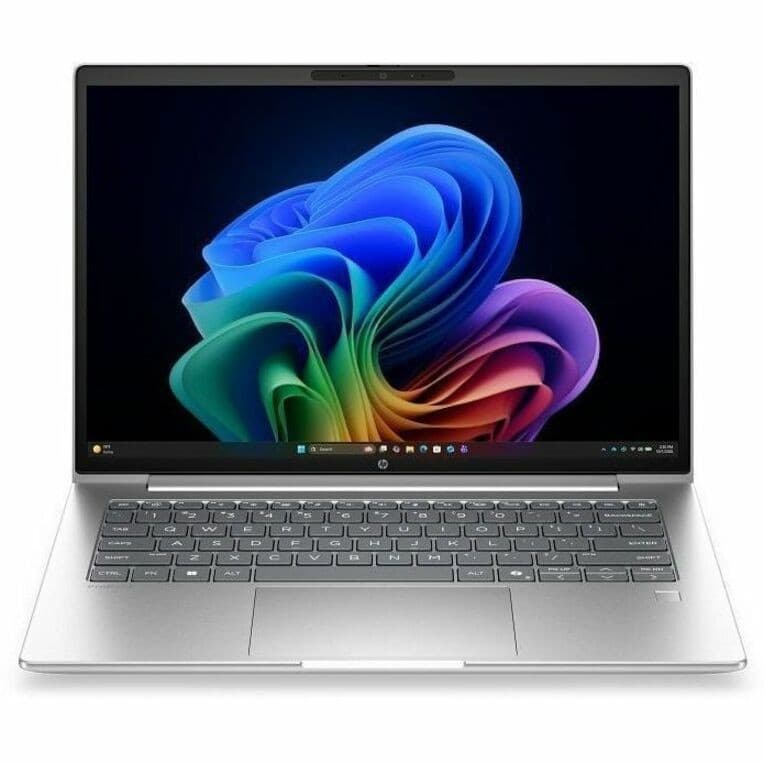 HP ProBook 4 G2iR 14" Copilot+ PC Notebook - WUXGA - 60 Hz - Intel Core Ultra 7 256V - 16 GB - 512 GB SSD - Pike Silver Aluminum