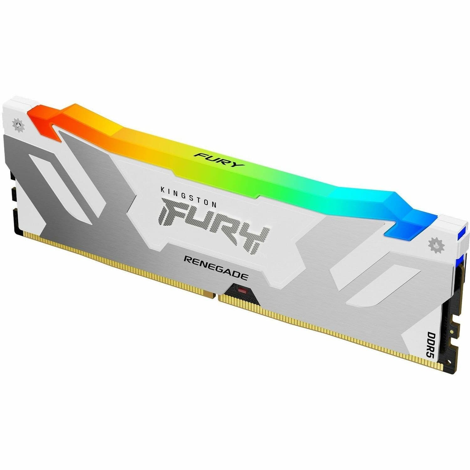 Kingston FURY Renegade RAM Module for Motherboard - 16 GB (1 x 16GB) - RGB - DDR5-7200/PC5-57600 DDR5 SDRAM - 7200 MHz - CL38 - 1.45 V