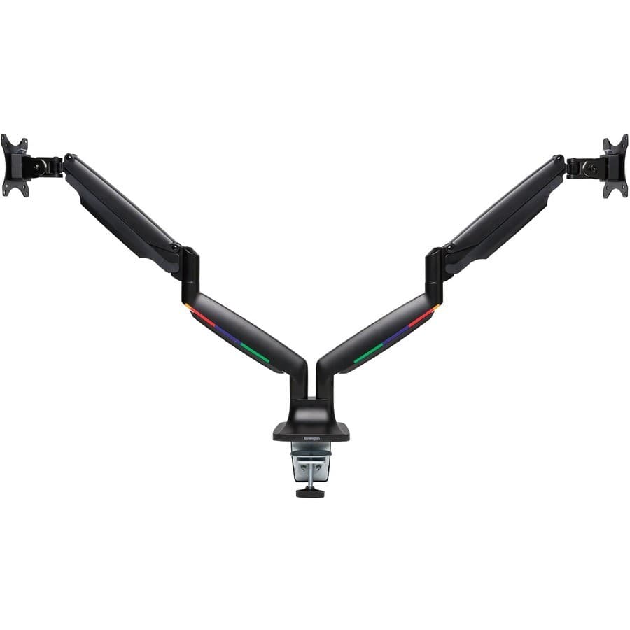 Kensington SmartFit Mounting Arm for Monitor, Flat Panel Display, Curved Screen Display - Black - Landscape/Portrait