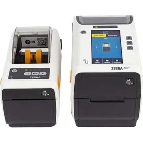 Zebra ZD611D-HC Desktop Direct Thermal Printer - Monochrome - Label Print - Fast Ethernet - USB - USB Host - Bluetooth - EU, UK, AUS, JP
