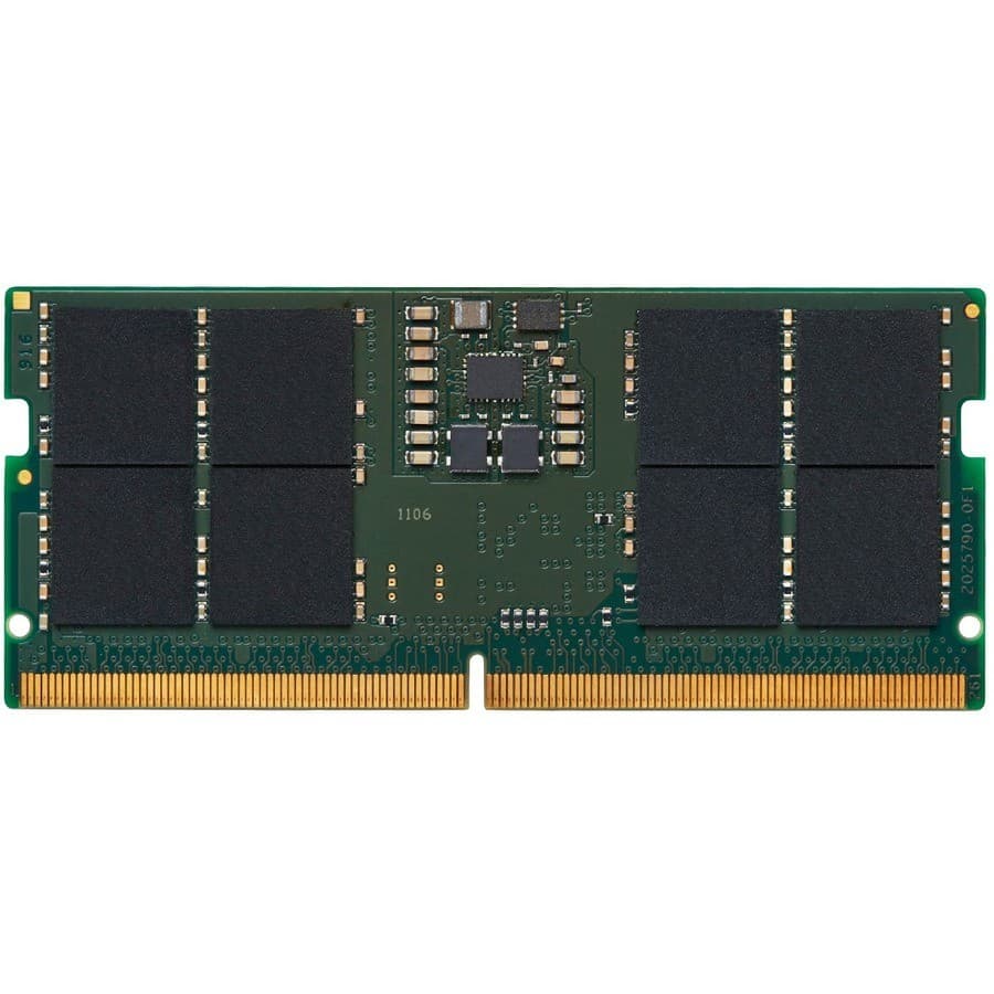 Kingston RAM Module for Notebook - 16 GB - DDR5-5600/PC5-44800 DDR5 SDRAM - 5600 MHz Single-rank Memory - CL46 - 1.10 V