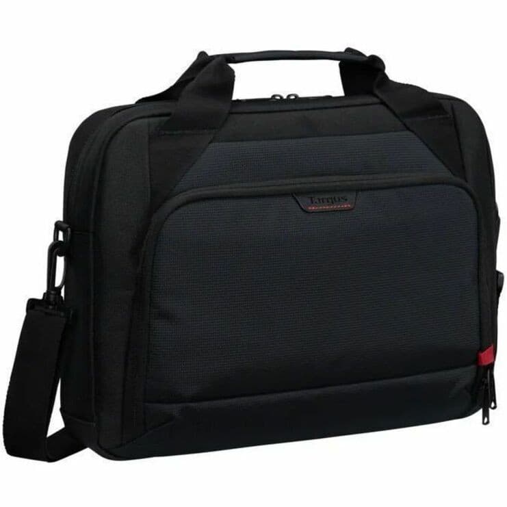 Targus Classic EcoSmart CN414GL Carrying Case (Briefcase) for 33 cm (13") to 35.6 cm (14") Notebook - Black - TAA Compliant