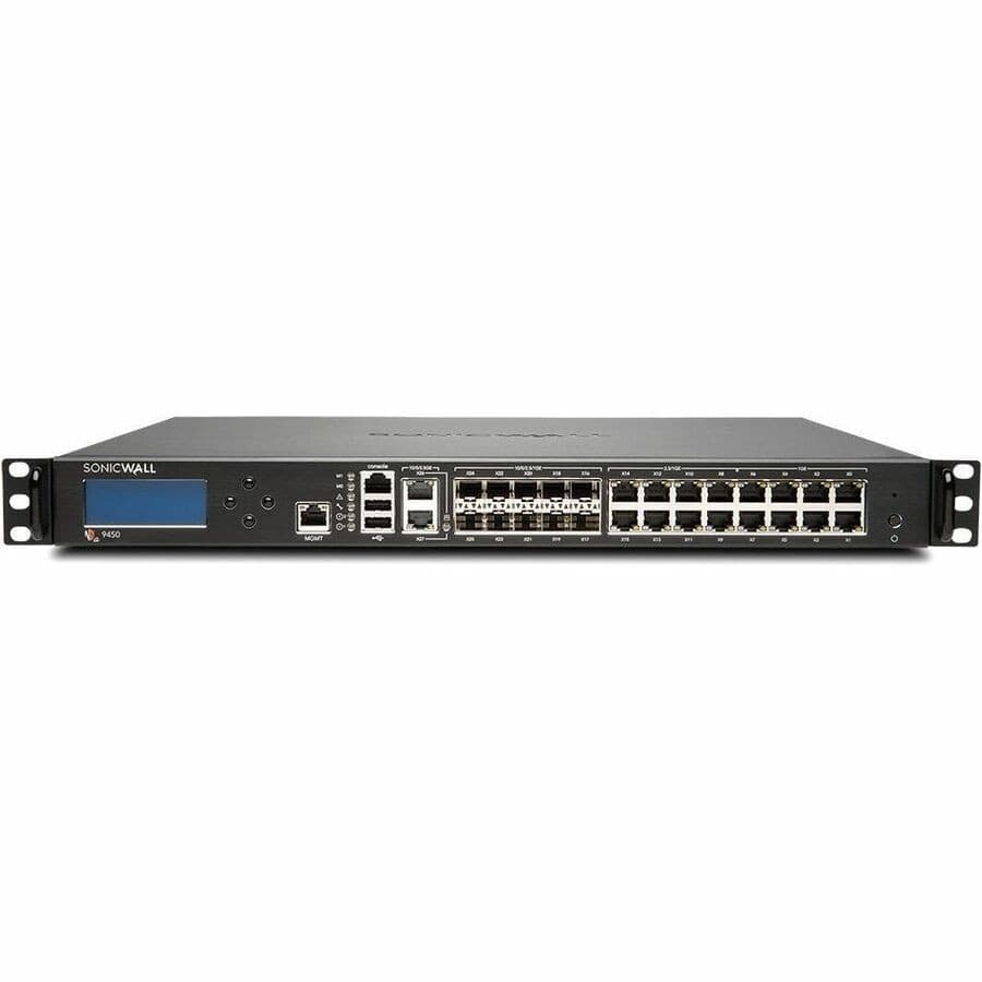 SonicWall 9450 Network Security/Firewall Appliance - 1 Year Advanced Gateway Security Suite