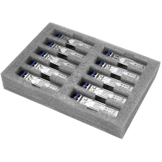 StarTech.com SFP (mini-GBIC) - 1 x LC Duplex 1000Base-LX Network - 10 / Pack