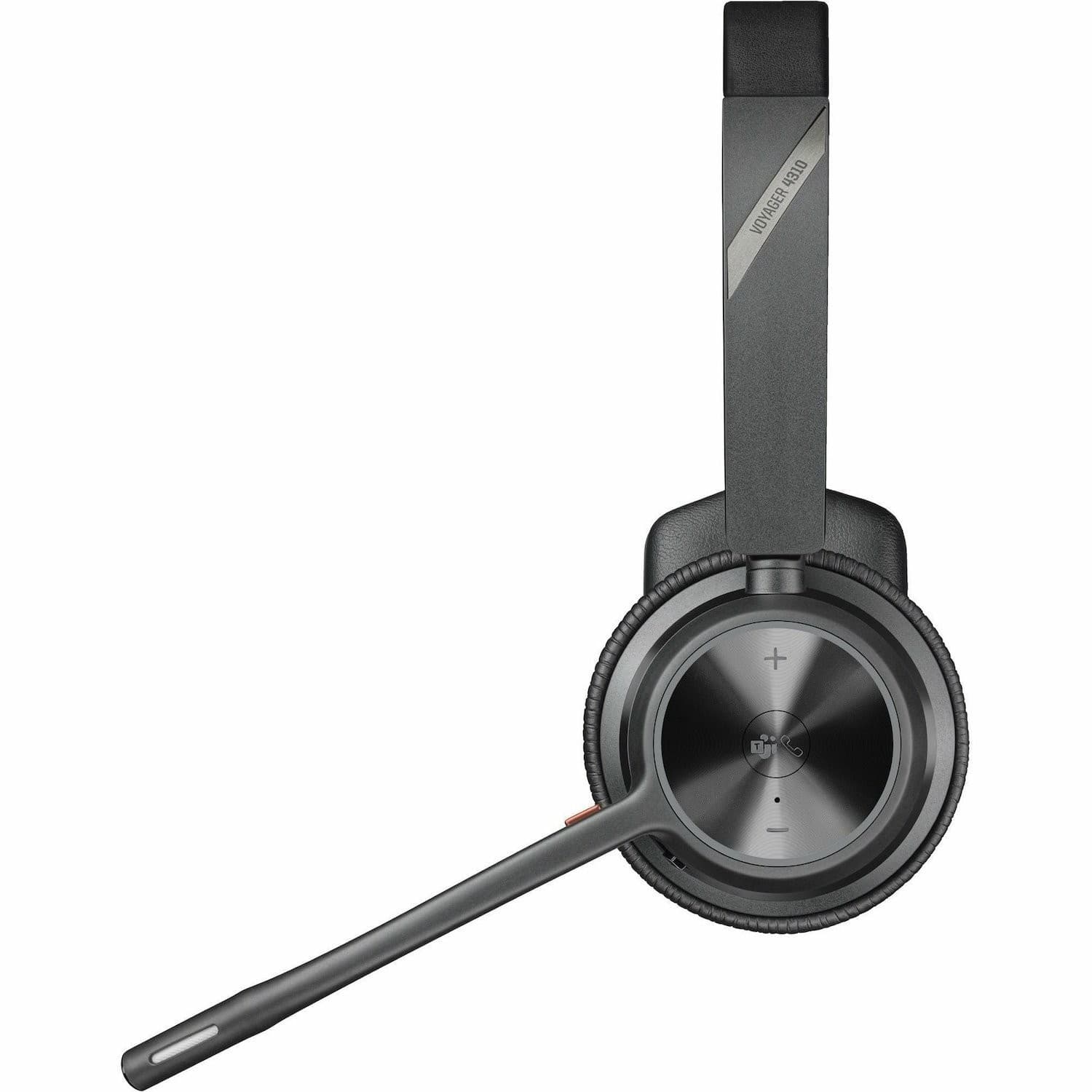 Poly Voyager 4300 UC 4310-M Wireless Over-the-head, On-ear Mono Headset - Black