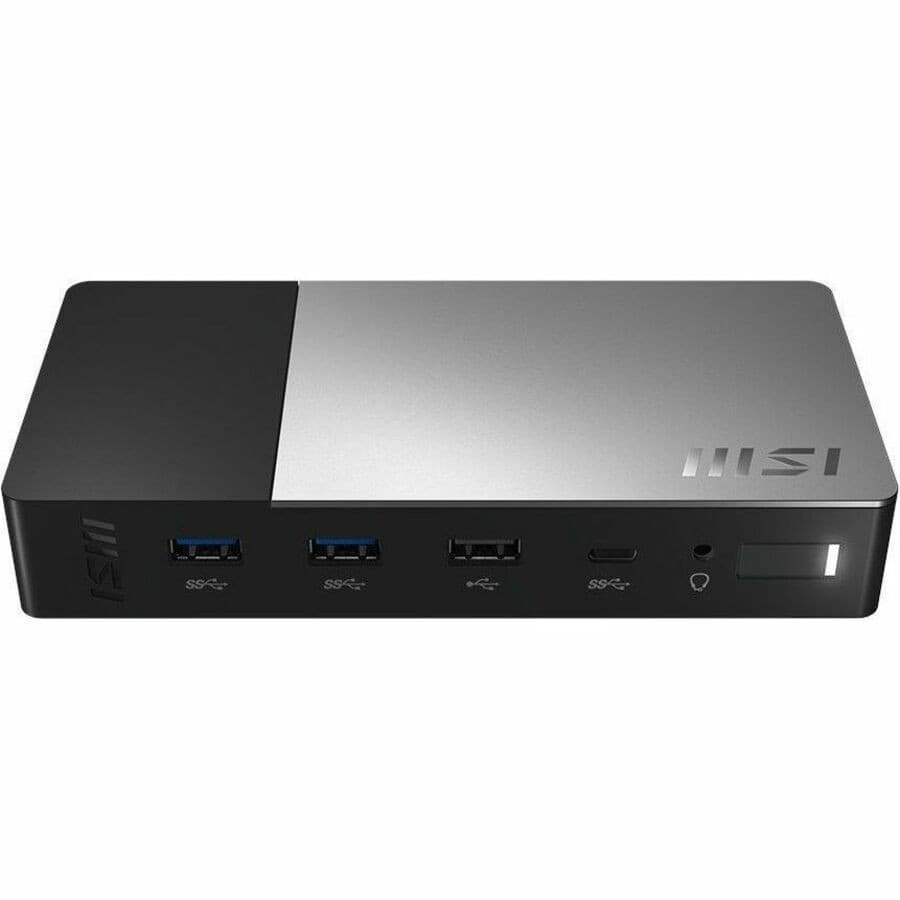 MSI USB 3.2 (Gen 2) Type C Docking Station for Notebook, Monitor - Charging Capability - 150 W - Desktop