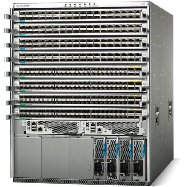 Cisco Nexus 9500 9508 Manageable Layer 3 Switch - Grey