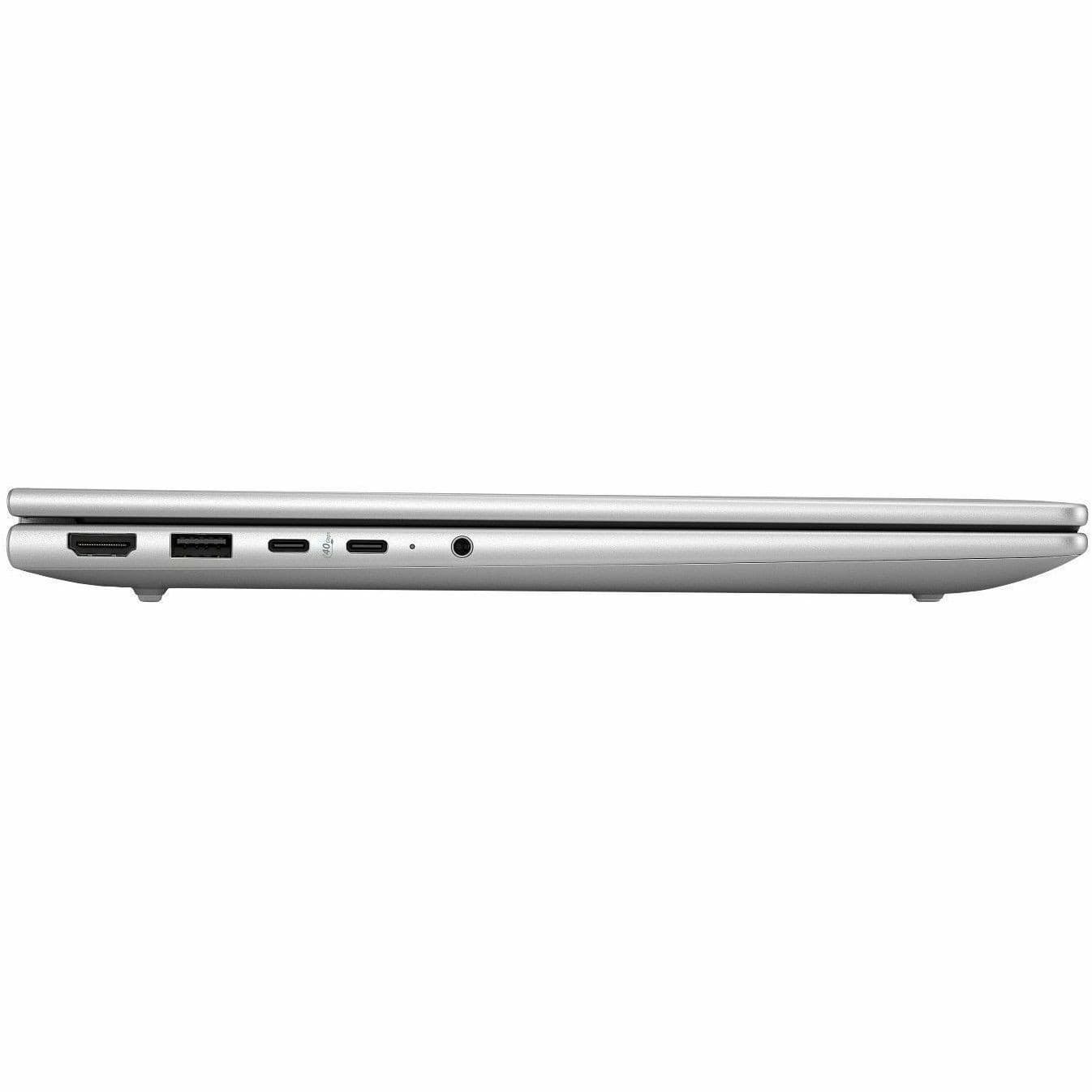 HP EliteBook 6 G1q 14" Copilot+ PC Notebook - WUXGA - Qualcomm Snapdragon X Elite X1E-78-100 - 32 GB - 512 GB SSD - Pike Silver Aluminum