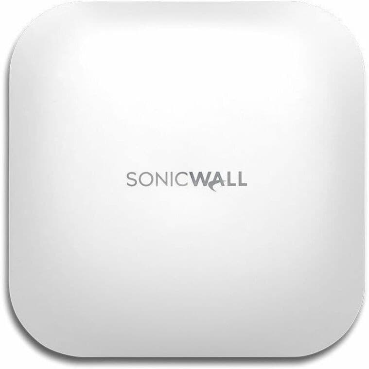 SonicWall SonicWave 641 Dual Band Wi-Fi 6 IEEE 802.11 a/b/g/n/ac/ax/e/i/r/k/v/w Wireless Access Point - Indoor