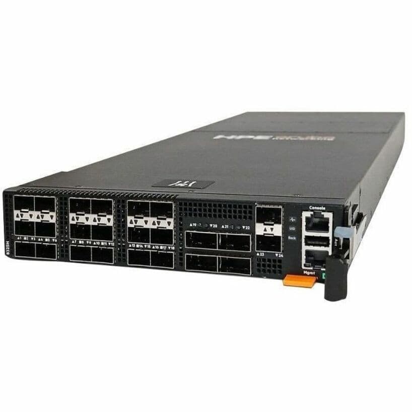 HPE H-Series SN8325H Manageable Ethernet Switch - Gigabit Ethernet, 10 Gigabit Ethernet, 25 Gigabit Ethernet, 40 Gigabit Ethernet, 100 Gigabit Ethernet - 1000Base-X, 10GBase-X, 25GBase-X, 40GBase-X, 100GBase-X - TAA Compliant