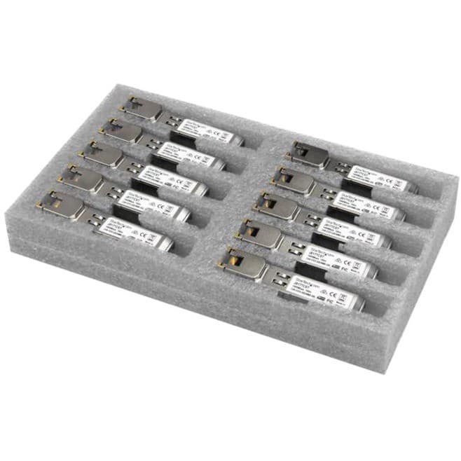 StarTech.com SFP (mini-GBIC) - 1 x RJ-45 Duplex 1000Base-T LAN - 10 / Pack