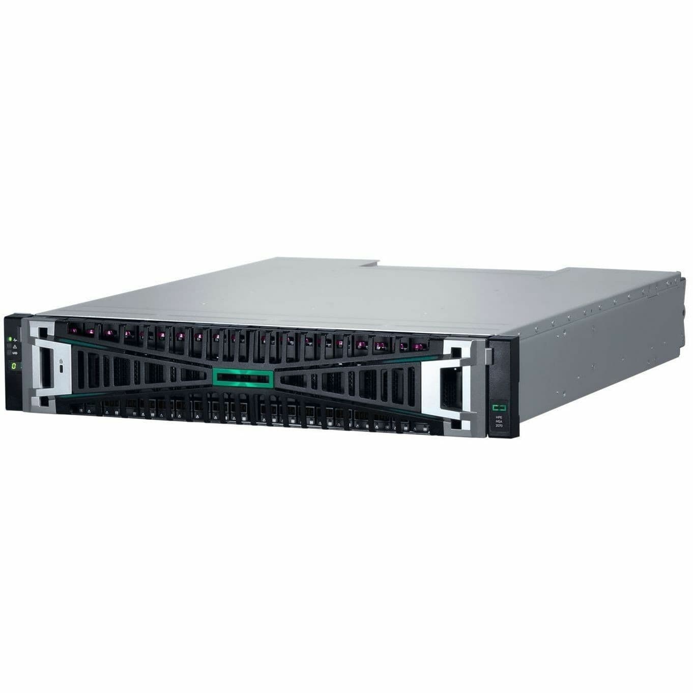 HPE MSA 2070 24 x Total Bays SAN Storage System - 12 x 1.92TB SSD - 2U Rack-mountable