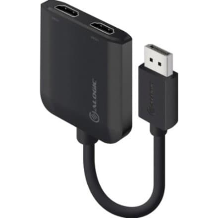 Alogic 20 cm DisplayPort/HDMI A/V Cable for Audio/Video Device, Computer, Monitor