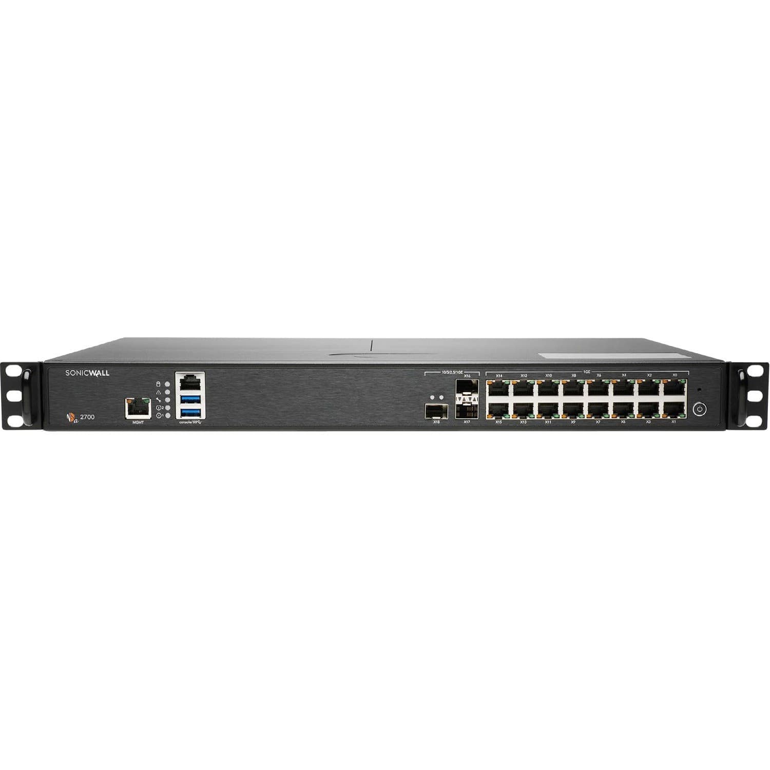 SonicWall 2700 Network Security/Firewall Appliance - 5 Year Secure Upgrade Plus Advanced Edition - TAA Compliant