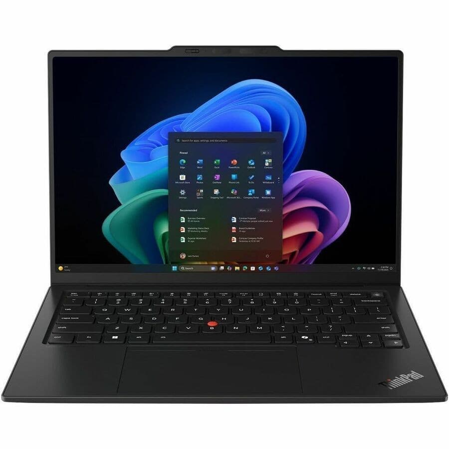 Lenovo ThinkPad X1 Carbon Gen 14 Aura Edition 21V7009RAU 14" Touchscreen Copilot+ PC Ultrabook - WUXGA - Intel Core Ultra 5 335 - vPro Technology - Intel Evo Platform - 32 GB - 512 GB SSD - English (US) Keyboard - Black