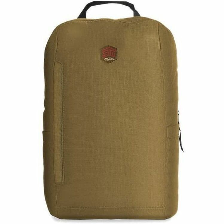 STM Goods Carrying Case Rugged (Backpack) for 38.1 cm (15") to 40.6 cm (16") Notebook - Coffee