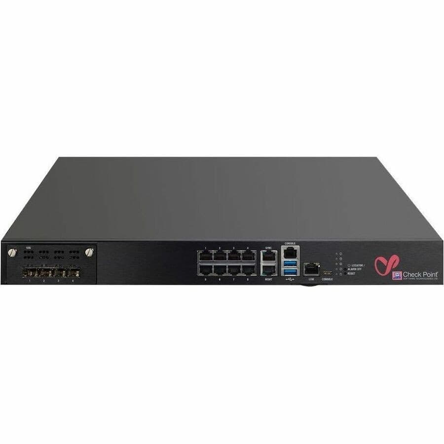 Check Point Quantum 6200 Network Security/Firewall Appliance - 1 Year SandBlast subscription package