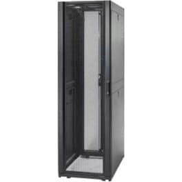 Schneider Electric NetShelter SX 42U Rack Cabinet for Server, Storage - 482.60 mm Rack Width - Black