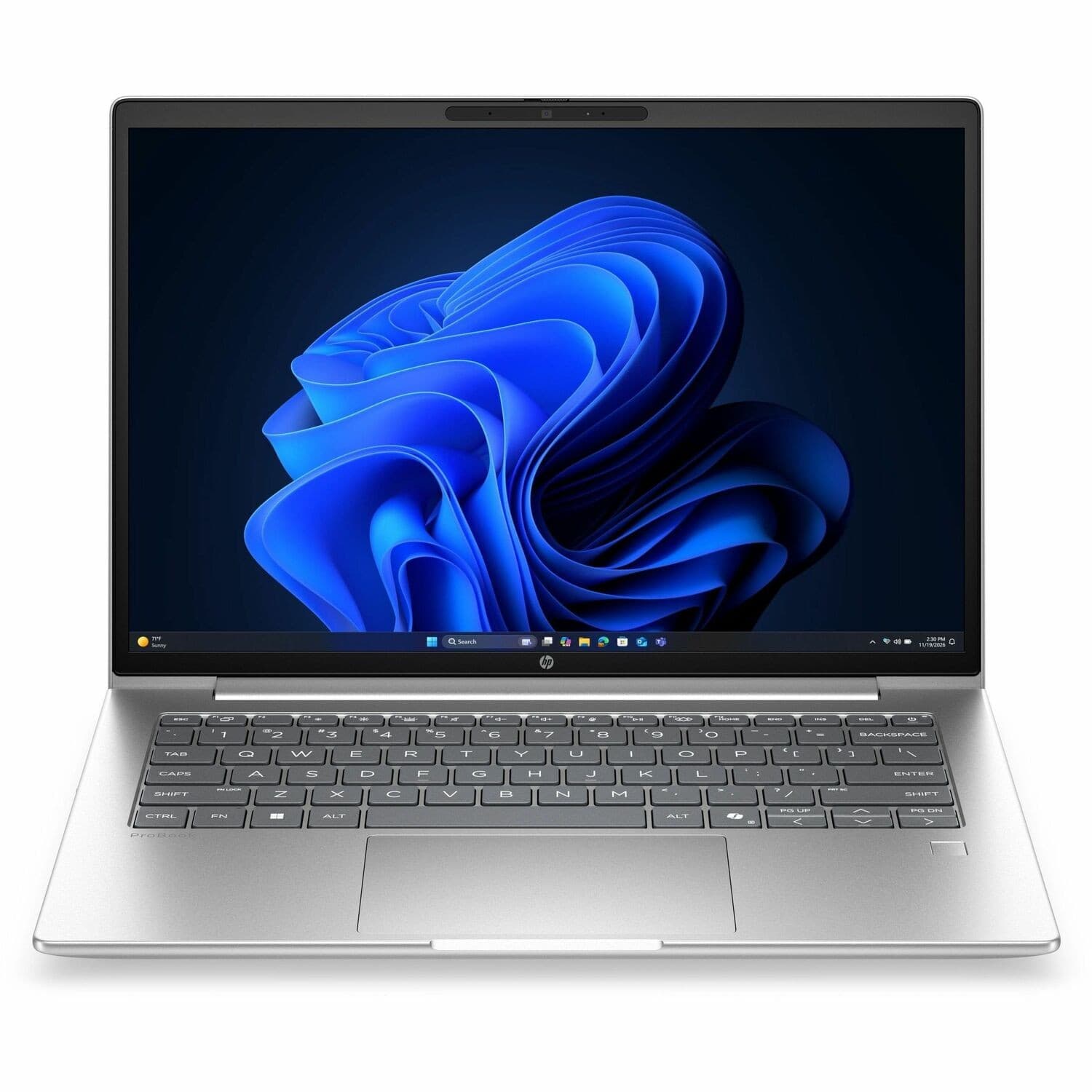 HP ProBook 4 G2a 14" Notebook - WUXGA - AMD Ryzen 7 Ryzen 200 Series 250 - 32 GB - 512 GB SSD - Pike Silver