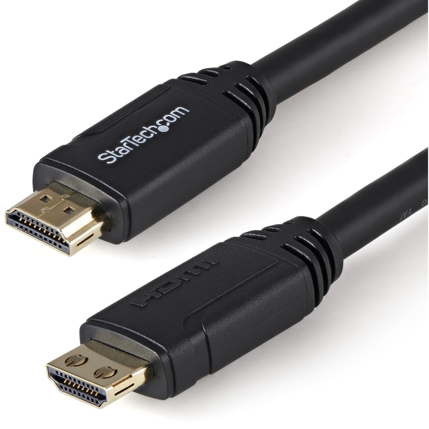 StarTech.com 10ft (3m) HDMI 2.0 Cable, 4K 60Hz High Speed HDMI Cable w/ Ethernet, HDR10, UHD HDMI Cord, M/M Gripping Connectors