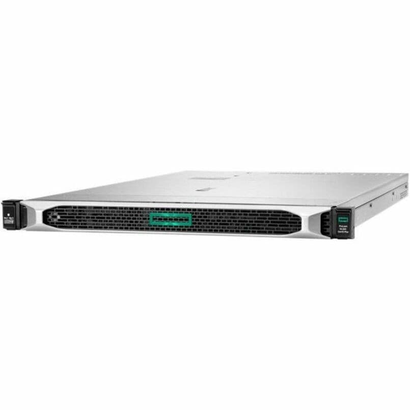 HPE ProLiant DL360 G10 Plus 1U Rack Server - 1 x Intel Xeon Silver 4310 2.10 GHz - 64 GB RAM - 4.80 TB HDD - (2 x 2.4TB) HDD Configuration - 24Gb/s SAS, NVMe Controller