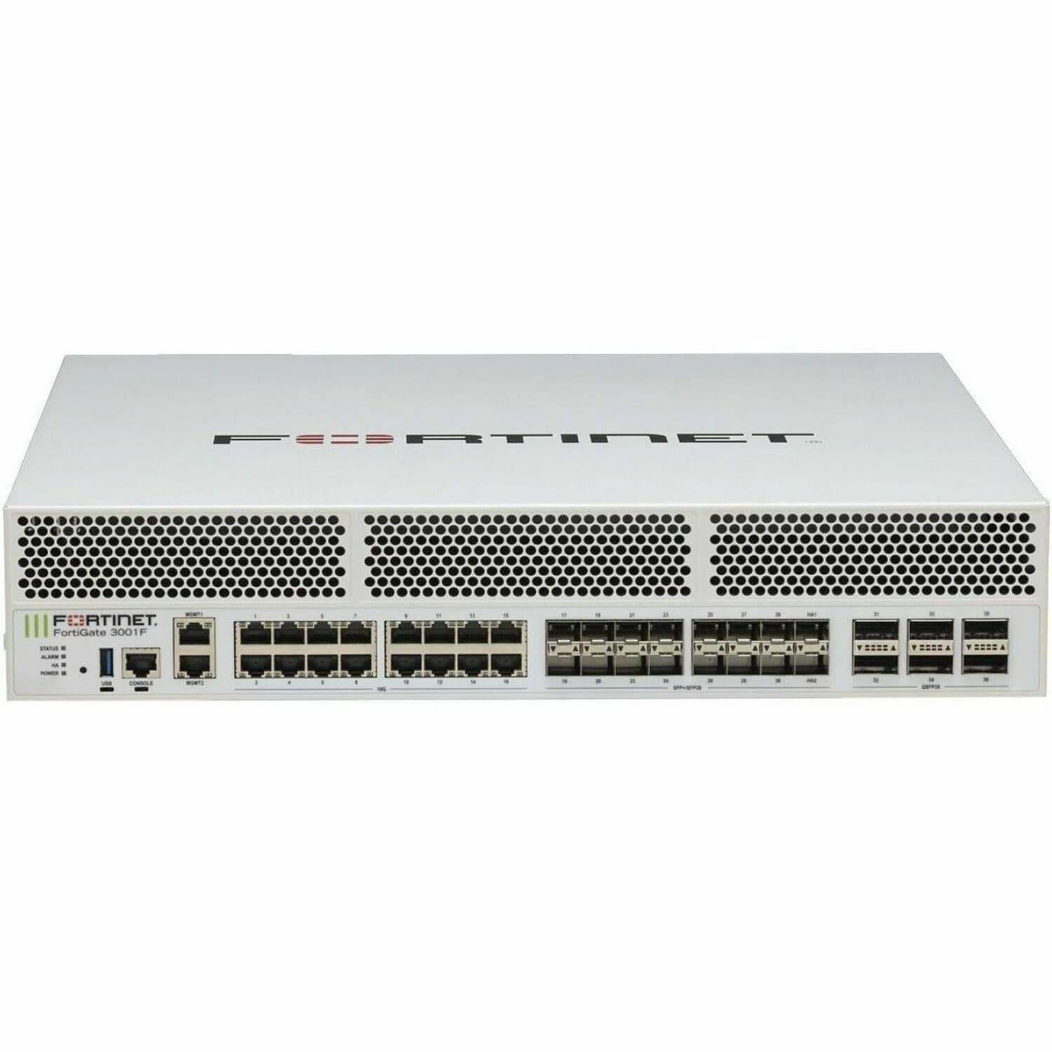 Fortinet FortiGate FG-3000F Network Security/Firewall Appliance - 3 Year FortiCare Premium and FortiGuard Unified Threat Protection (UTP)