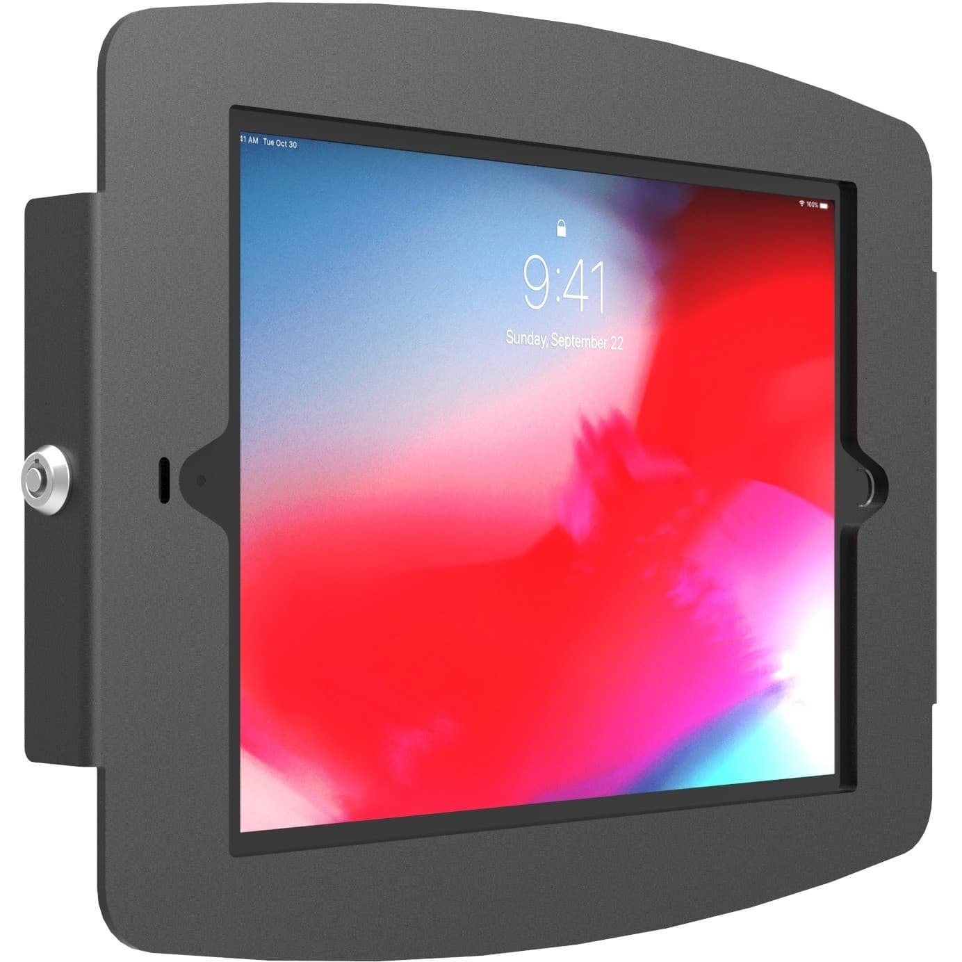iPad 10.2" Space Enclosure Wall Mount Black