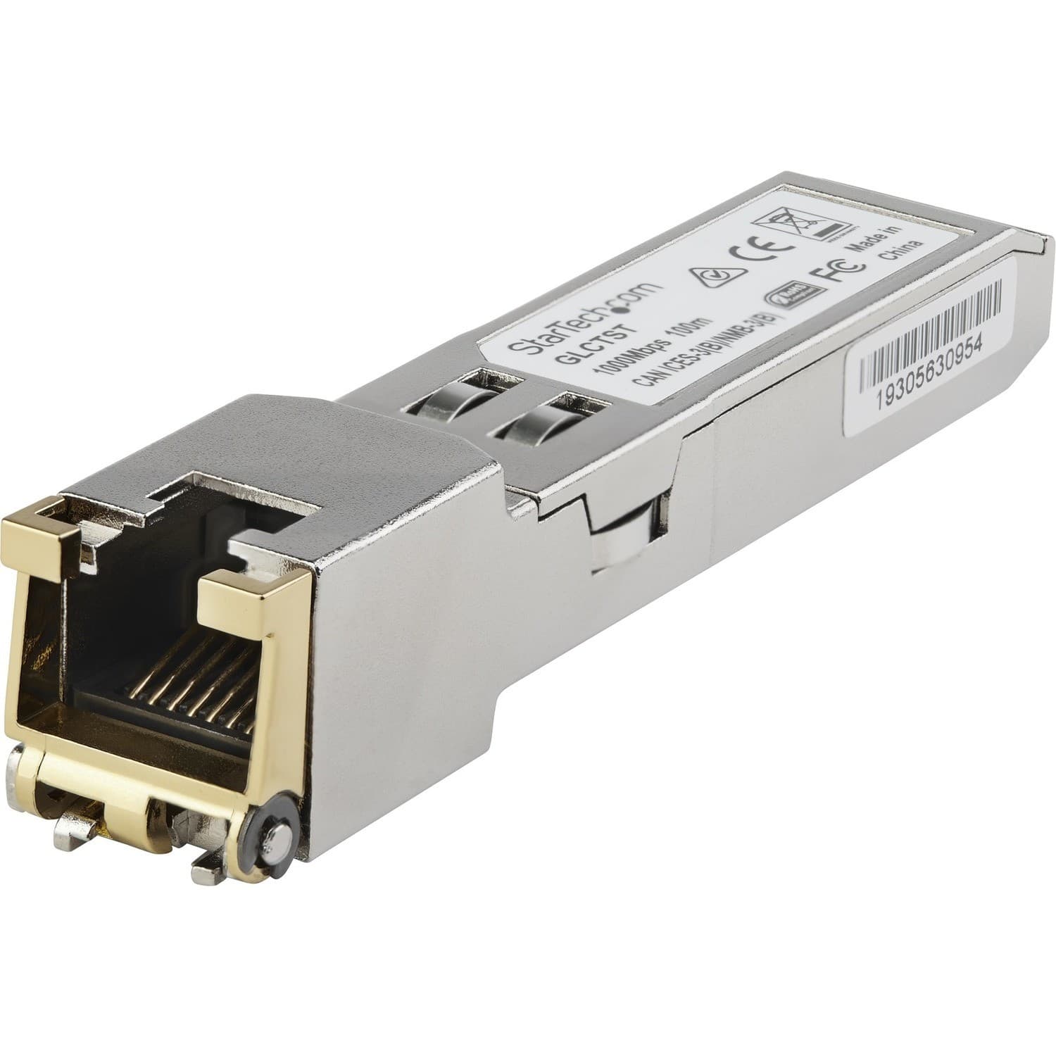 StarTech.com SFP1GETST SFP (mini-GBIC) - 1 x RJ-45 1000Base-TX LAN - 1 Each