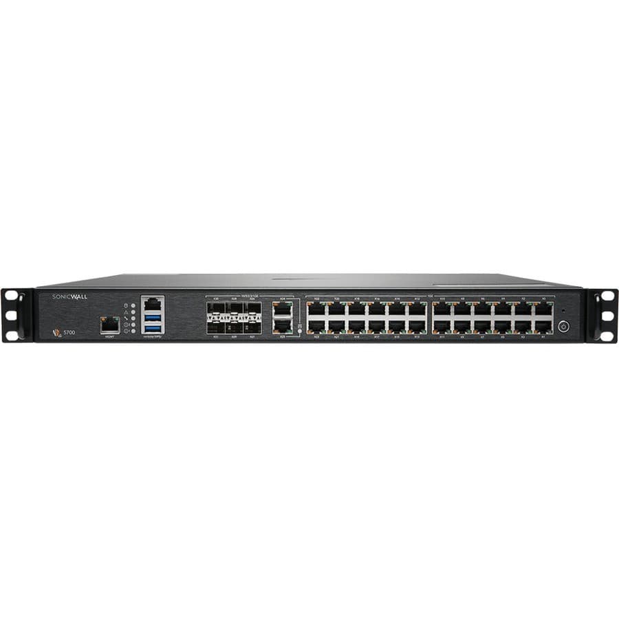 SonicWall 5700 Network Security/Firewall Appliance - 1 Year TotalSecure Advanced Protection Service Suite - TAA Compliant