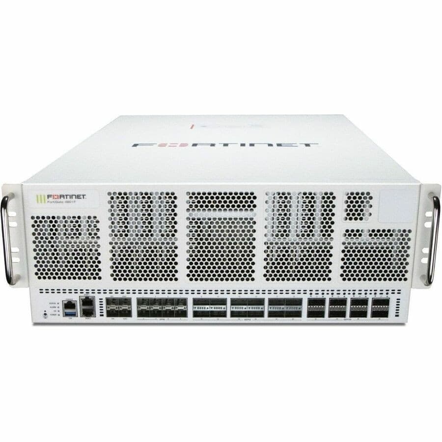 Fortinet FortiGate 4801F Network Security/Firewall Appliance - 5 Year FortiCare Premium and FortiGuard Unified Threat Protection (UTP)