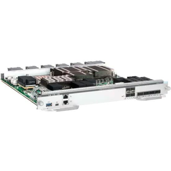 Cisco Supervisor Engine - 1 x Console - RJ-45 LAN, 1 x 1000Base-T (management) - RJ-45 LAN, 1 x USB 3.0 - Type A, 1 x management (mini-USB) - Type B, 4 x 40Gb Ethernet/100Gb Ethernet - SFP+ Network, 4 x 1 Gigabit Ethernet/10Gb Ethernet/25Gb Ethernet - QSFP Network
