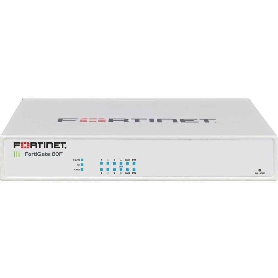 Fortinet FortiGate FG-80F-DSL Network Security/Firewall Appliance - 5 Year FortiCare Premium and FortiGuard Enterprise Protection